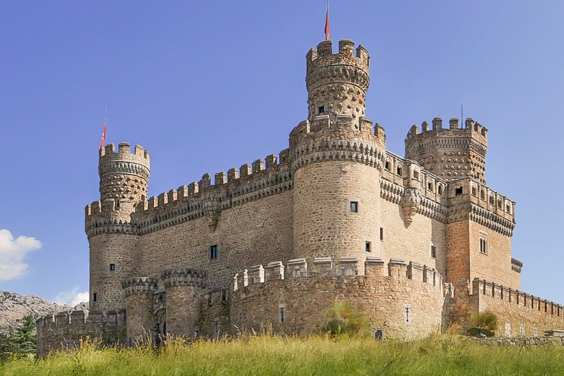 Castle Manzanares el Real, Spain